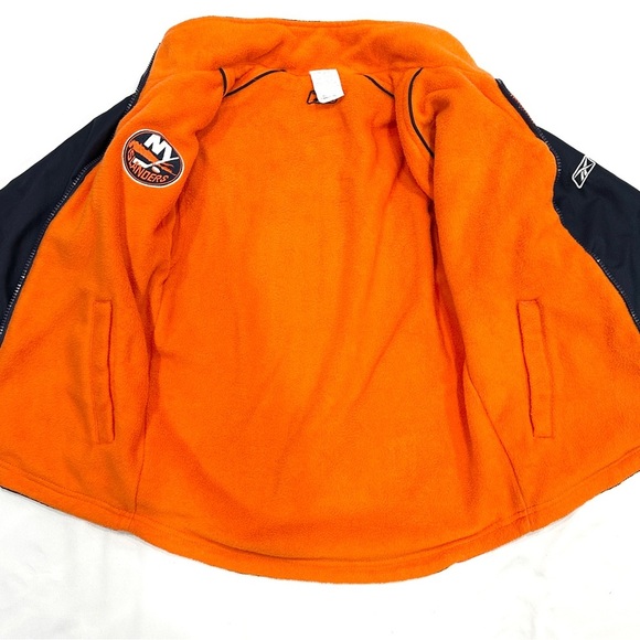 Reebok NY New York Islanders Hockey Reversible Kids Jacket - Picture 6 of 8